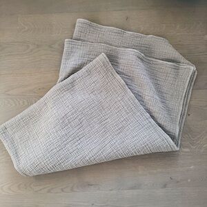 Isa Stonewashed Organic-Cotton Throw